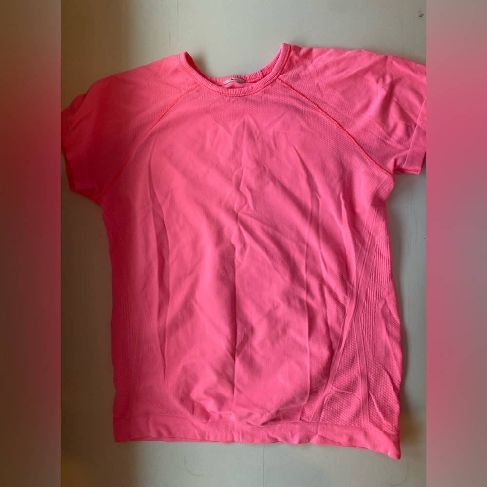 Pink athleta shirt
